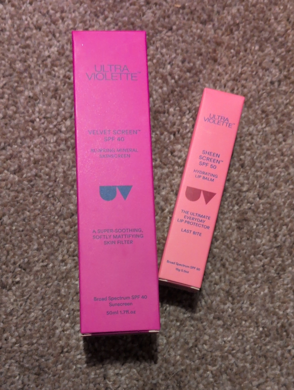 Ultra Violette Last Bite Lip Sheen & Velvet Skin Screen